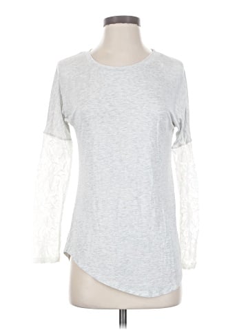 Bordeaux Long Sleeve Top (view 1)