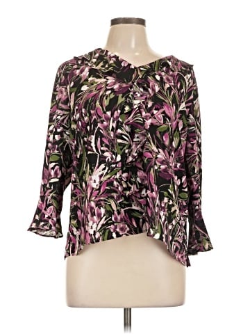 Investments 3/4 Sleeve Blouse (view 1)