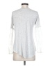Bordeaux Silver Long Sleeve Top Size XS - photo 2