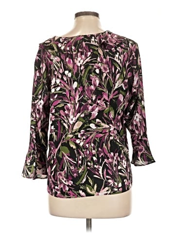 Investments 3/4 Sleeve Blouse (view 2)