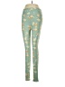 Lularoe Floral Green Teal Leggings One size - photo 1