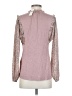Left Coast by Dolan 100% Polyester Pink Long Sleeve Blouse Size XS - photo 2