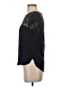 Ann Taylor LOFT 100% Rayon Blue Black Short Sleeve Top Size XS - photo 5