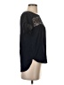 Ann Taylor LOFT 100% Rayon Blue Black Short Sleeve Top Size XS - photo 4