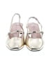 J.Crew Metallic Silver Gold Flats Size 8 1/2 - photo 2