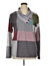 Made With Love Color Block Gray Long Sleeve Top Size XL - photo 1