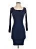 No Strings Attached Solid Blue Cocktail Dress Size S - photo 1