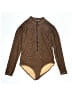 Crewcuts Animal Print Brown Wetsuit Size 12 - photo 1