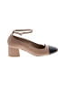 Steve Madden Color Block Solid Tan Flats Size 6 1/2 - photo 1