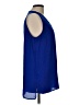 Pleione 100% Polyester Blue Sleeveless Blouse Size L - photo 4