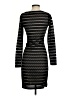 Reiss Stripes Black Cocktail Dress Size 4 - photo 2