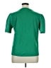 Assorted Brands Solid Green Short Sleeve Top Size XL - photo 2
