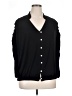 Current Affair Black 3/4 Sleeve Blouse Size XL - photo 1