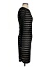 Reiss Stripes Black Cocktail Dress Size 4 - photo 4