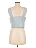 Jason Wu 100% Polyester Blue Sleeveless Blouse Size 8 - photo 2