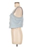 Jason Wu 100% Polyester Blue Sleeveless Blouse Size 8 - photo 5