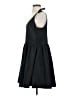 Old Navy 100% Polyester Solid Black Casual Dress Size 1 - photo 5