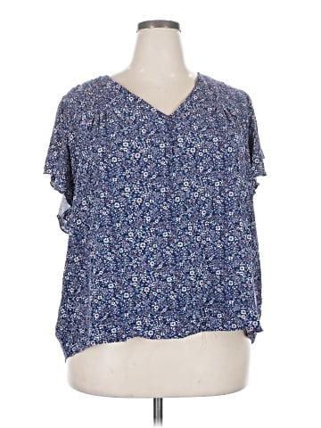 Jones & Co Short Sleeve Blouse (view 1)