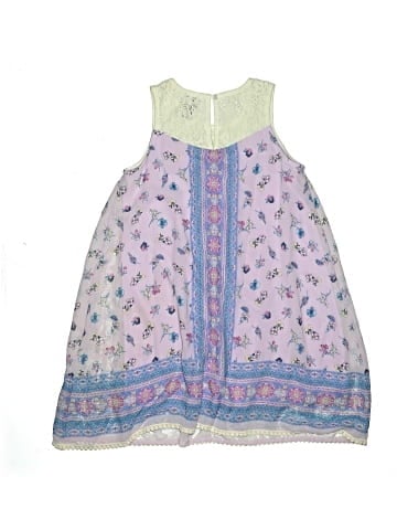 Pink & Violet Dress (view 2)