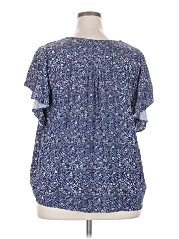 Jones & Co Short Sleeve Blouse (view 2)