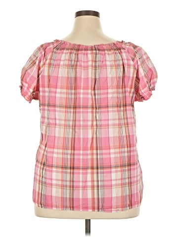 St. John's Bay Short Sleeve Blouse (view 2)