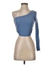 Zara Blue Long Sleeve Top Size S - photo 1
