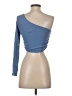 Zara Blue Long Sleeve Top Size S - photo 2