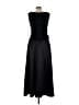 Patra 100% Polyester Solid Snake Print Black Cocktail Dress Size 12 - photo 2