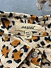 Jak & Rae Animal Print Brown Long Sleeve Blouse Size XS - photo 7