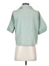 Jason Wu 100% Polyester Green Short Sleeve Blouse Size S - photo 2
