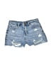 YMI 100% Cotton Blue Denim Shorts Size 9 - photo 1