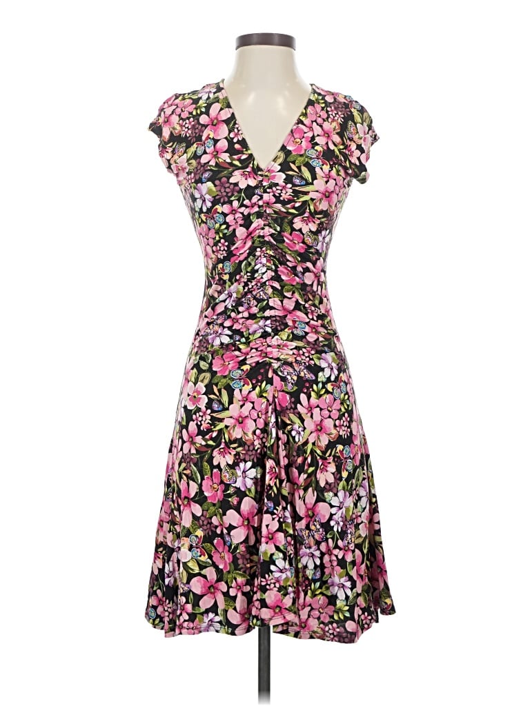 Pre-owned Hale Bob Cocktail Dress In Pink