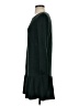 MNG Solid Green Casual Dress Size 4 - photo 5