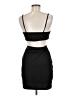 Shein 100% Polyester Solid Black Cocktail Dress Size 6 - photo 2