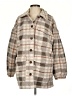 Universal Thread 100% Polyester Plaid Brown Coat Size S - photo 1
