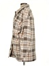 Universal Thread 100% Polyester Plaid Brown Coat Size S - photo 5