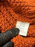 Unbranded 100% Acrylic Solid Orange Turtleneck Sweater Size XXL - photo 8