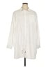 Unbranded Ivory 3/4 Sleeve Button-Down Shirt Size 2X - photo 1