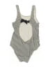 MNG Houndstooth Ivory One Piece Swimsuit Size 3 - photo 2