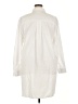 Unbranded Ivory 3/4 Sleeve Button-Down Shirt Size 2X - photo 2