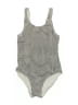 MNG Houndstooth Ivory One Piece Swimsuit Size 3 - photo 1