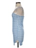 Shein Plaid Blue Casual Dress Size 4 - photo 5