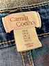 Camila Coelho Paisley Blue Jeans Size 8 - photo 7