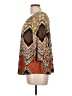 Chico's Brown 3/4 Sleeve Blouse Size Lg (2) - photo 5