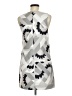 Keepsake 100% Polyester Graphic Gray Cocktail Dress Size M - photo 2