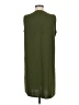 Unbranded 100% Polyester Solid Green Casual Dress Size M - photo 2