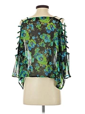 Material Girl 3/4 Sleeve Blouse (view 2)