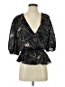 Joie 100% Polyester Black 3/4 Sleeve Blouse Size S - photo 1