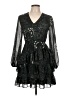 1.State Paisley Black Cocktail Dress Size L (estimated) - photo 1