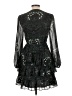 1.State Paisley Black Cocktail Dress Size L (estimated) - photo 2